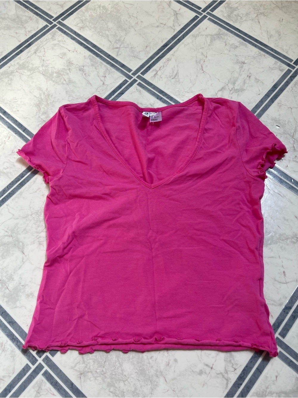 DIVIDED PINK SHIRT